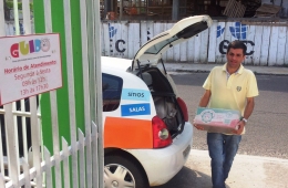 Imobiliária Império faz doação à Casa do Guido