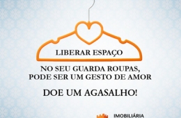 CAMPANHA DO AGASALHO IMOBILIÁRIA IMPÉRIO - ENTREGA DAS DOAÇÕES